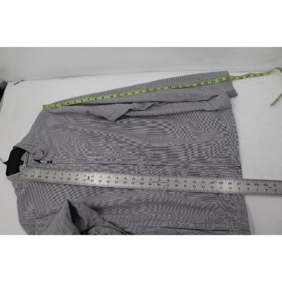 Travis Mathew Jacket Mens Medium Long Sleeve Striped Full Zip Golf casual pocket - Picture 8 of 16